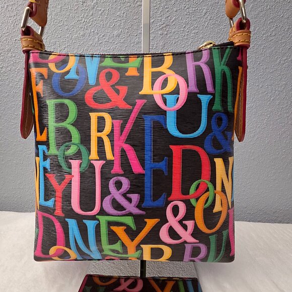 Authentic Dooney & Bourke Grafica Retro Multicolor Crossbody - PRICE IS FIRM - Picture 4 of 12